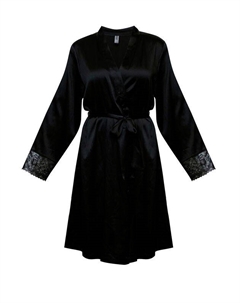 Халат-кимоно с кружевной отделкой Marc & andré