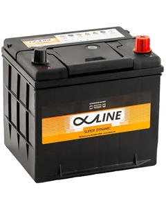 Автомобильный аккумулятор SD 58 Ач обратная полярность D20L Alphaline