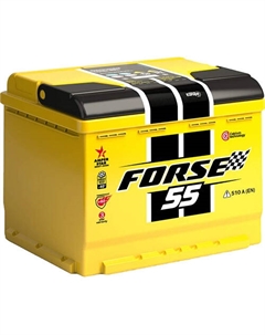 Автомобильный аккумулятор 55 Ач обратная полярность L2 Forse