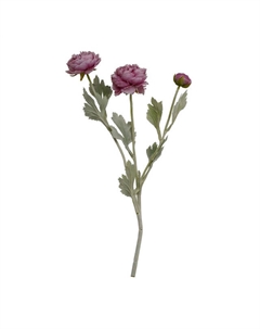 Растение искусственное Ранункулюс 52см розовый Нет марки