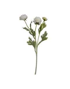 Растение искусственное Ранункулюс 52см белый Нет марки
