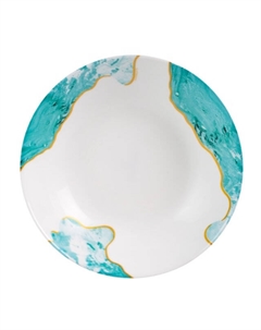 Тарелка Diwali Marblina 20см глубокая стекло Luminarc