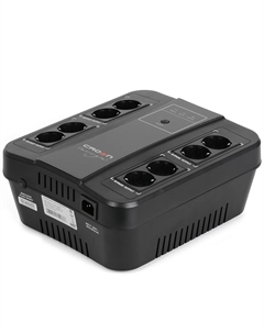 ИБП CMUS-275 EURO SMART, 850 VA, 480 Вт, EURO, розеток - 8, USB, черный (CM000003159) Crown