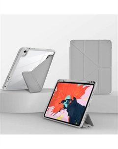 Чехол-книжка Defender Protective для Apple iPad Air 13 (2024/2025), с подставкой и отделением под стилус (JD-105) (серый) Wiwu