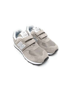 Кроссовки 574 с нашивкой-логотипом, серый New balance kids