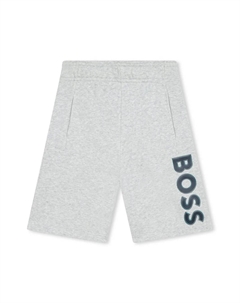 Спортивные шорты с логотипом, серый Boss kidswear