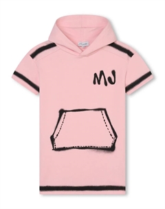 Платье с логотипом, розовый Marc jacobs kids