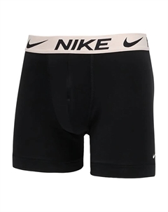Трусы-боксеры с логотипом на поясе Dri-FIT (набор из трех штук), черный Nike