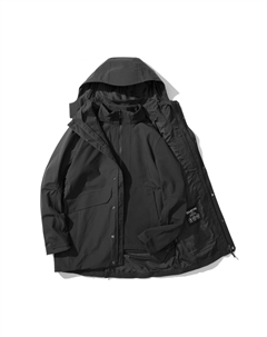 Куртка ветровка мужская водостойкая ветрозащитная дышащая с водонепроницаемой пропиткой, цвет Stone Slate Green/4136 Jack wolfskin