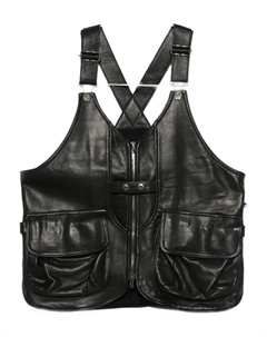 Жилет с карманами, черный Yohji yamamoto