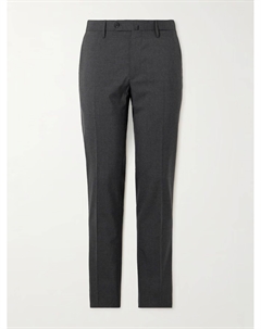 TeknoSartorial облегающие зауженные тканые брюки, серый Incotex