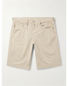 Шорты Division Straight-Leg из хлопковой смеси, бежевый Incotex