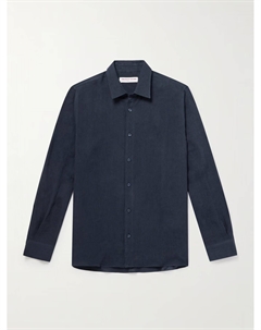 Льняная рубашка Джастина, синий Orlebar brown