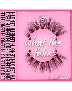 Что за подделка! Накладные ресницы, 04 Essence