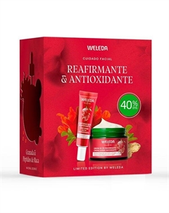 Гранатовая маска: крем для лица + антиоксидантная процедура для кожи вокруг глаз Weleda