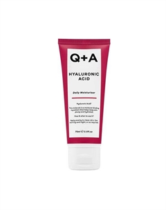 Увлажняющий крем для лица Hyaluronic Acid, 75 мл Q+a