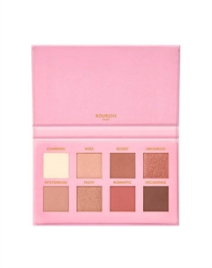 Палитра теней для век Rose Glamour Bourjois