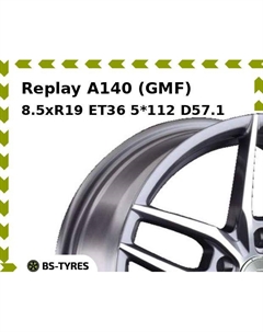 Колесный диск Replay A140 (GMF) 8.5xR19 ET36 5*112 D57.1