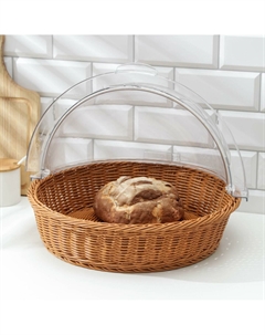 Хлебница с крышкой Доляна