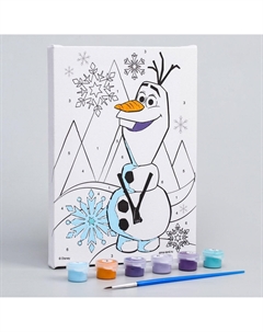 Картина по номерам для детей Disney