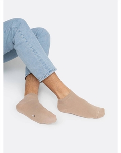 Укороченные мужские носки в цвете капучино Mark formelle