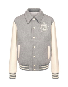 Бомбер из шерсти и кашемира Balmain