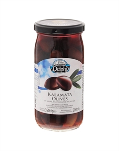 Маслины Каламата 350 г Delphi