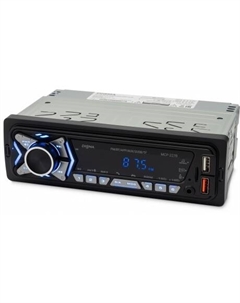 Автомагнитола MCP-227B 1DIN 2x45Вт v5.0 USB 2.0 AUX 2 ПДУ Digma