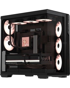 Корпус E-ATX Crystal Z7 PA, Midi-Tower, без БП, черный Formula