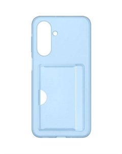 Чехол (клип-кейс) Card Slot Case A17, для Galaxy A17, голубой Samsung