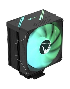 Устройство охлаждения(кулер) Ice Burg, 4-pin, ARGB, 90мм, черный, retail Formula