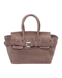 Женская сумка Melody Light Grey Suede Lakestone