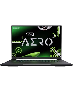 Ноутбук Gigabyte Aero X16 1VH AMD Ryzen AI 7 350/32Gb/1Tb SSD/NV RTX5060 8Gb/16" WQXGA/DOS Grey
