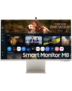 Монитор 32" Smart monitor M8 S32FM803UIXCI VA 3840x2160 4ms HDMI, USB Type-C Samsung