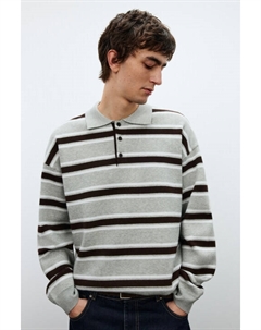 Джемпер-поло вязаный в полоску Befree