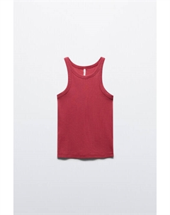 Майка базовая облегающая в рубчик Befree