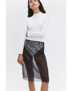 Боди-водолазка в рубчик с коротким воротником Befree