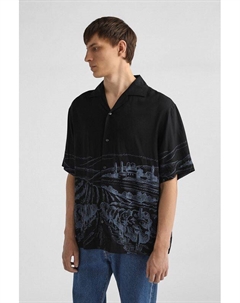 Рубашка с коротким рукавом с принтом Hugo