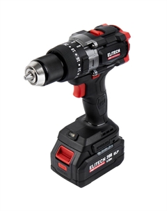 Дрель аккумуляторная HD CD 20BL2 (E2201.042.01) 205727, ударная, бесщеточная, 20В, 1х4.0Ач, ELP, БЗП-13 мм Elitech