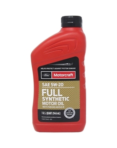 Моторное масло Full Synthetic 5W-20, 0.946 л Ford motorcraft