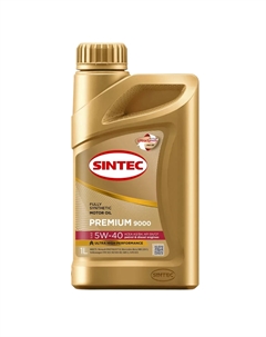 Моторное масло Premium 9000 5W-40, 1 л Sintec
