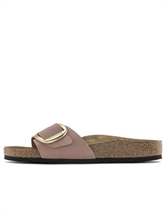 Сандалии (WMNS) Madrid Big Buckle Nubuck Leather Narrow Fit Sandals 'Old Rose' Birkenstock