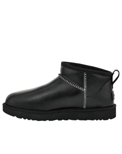 Угги (WMNS) Classic Ultra Mini LTHR Regen Snow Boots 'Black' Ugg