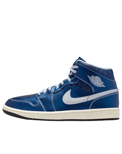 Кроссовки 1 Mid 'Metallic Blue' Air jordan
