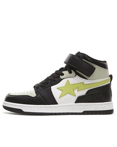 Кроссовки Black Sta Hi Black Green A bathing ape®