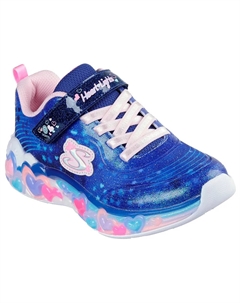 Слипоны Eternal Heart Lights, синий Skechers