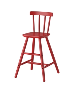 Детский стульчик, красный Agam Ikea