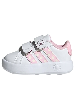 Кроссовки (TD) x Disney Minnie Mouse Grand Court 'Cloud White Clear Pink' Adidas