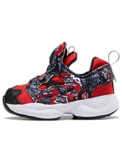 Кроссовки InstaPump Fury Toddler 'Graffiti - Primal Red' Reebok