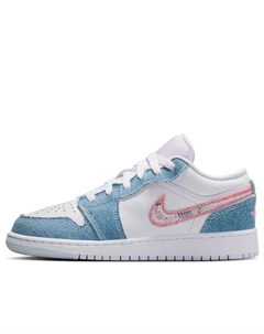 Кроссовки (GS) 1 Low SE 'Denim Sequin' Air jordan
